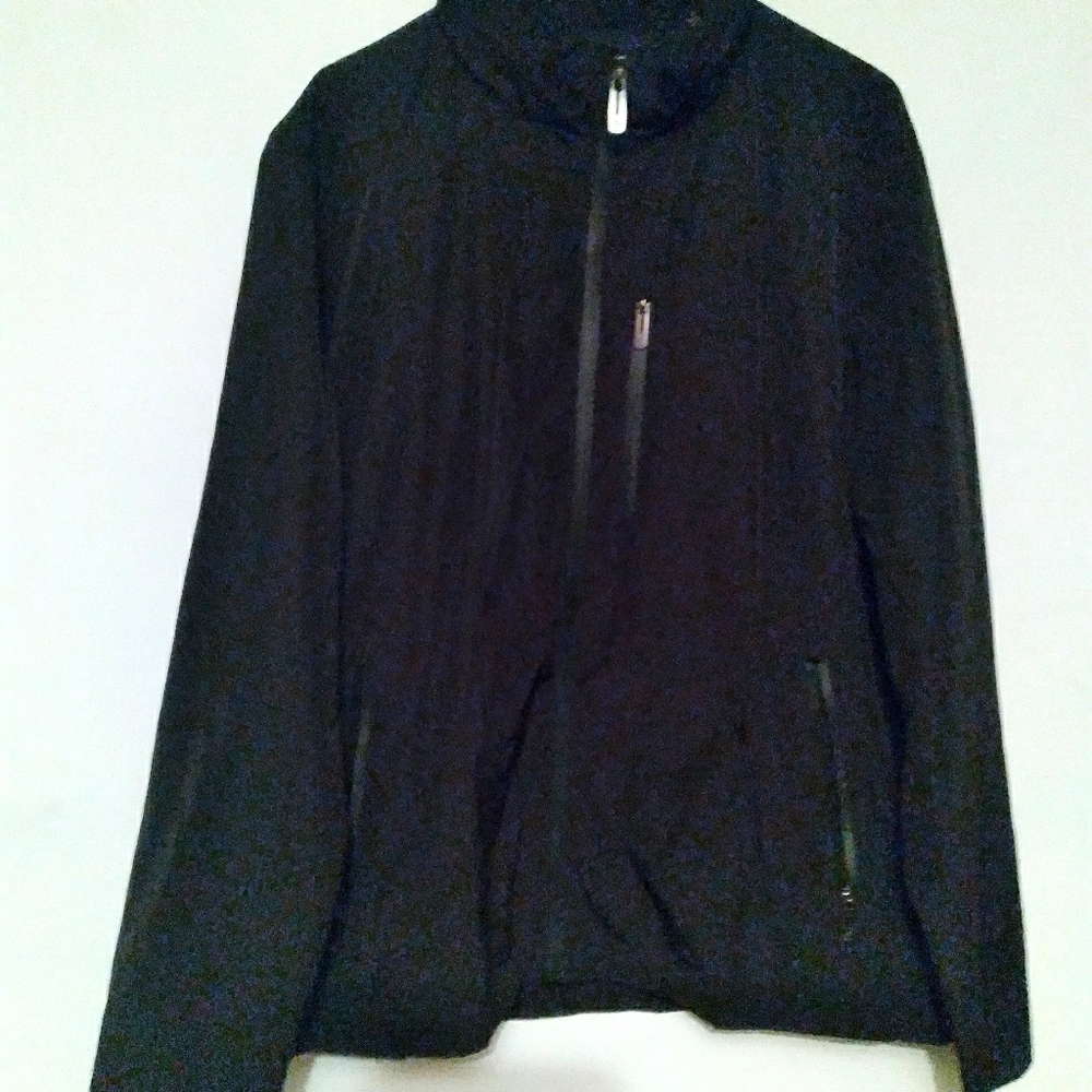 TUMI Men's T Tech High Tech Hooded Jacket Black L